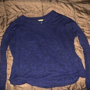 Navy blue sweater